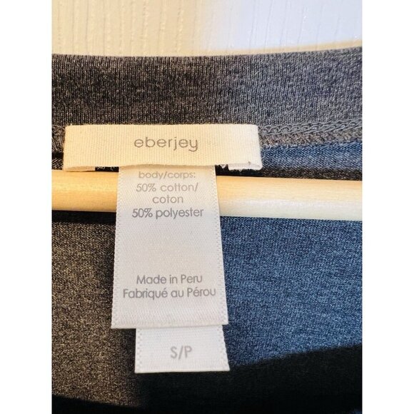 Eberjey Women’s Heather Cotton Blend Slouchy Top Size Small Lounge Pajamas PJ’s - Picture 6 of 9